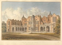 South view of Holland House, Middlesex, the Seat of Lord Holland