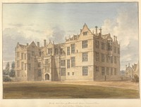 North West View of Montacute House, Somersetshire, The Seat of John Phelips Esqr.