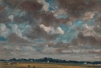 Extensive Landscape with Grey Clouds by John Constable