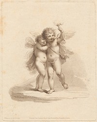 Cupid and Psyche by Francesco Bartolozzi 