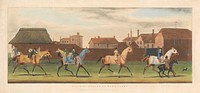 Racing [set of four]:  3. Training Ground at Newmarket