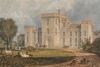 View of Hampton Court, Herefordshire, from the Northwest