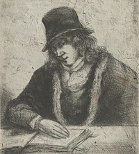 Portrait of a Man with Hat