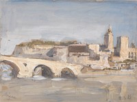 Avignon: Bridge over a River