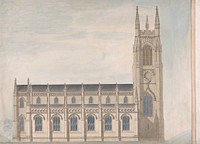 Elevation of an Unidentified Church