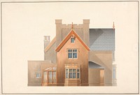 Cottages at Chatsworth, Derbyshire: Elevation