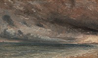 Stormy Sea, Brighton by John Constable