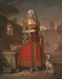 A Whole Length of a Lady of Petrella, in the Kingdom of Naples