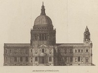 Side Elevation of St. Paul's, London