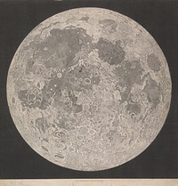 Lunar Planisphere, Hypothetical Oblique Light