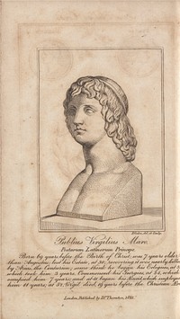 Publius Virgilius Maro by William Blake. Original public domain image from Yale Center for British Art.