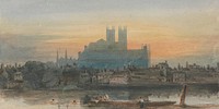 Westminster from Lambeth by David Cox