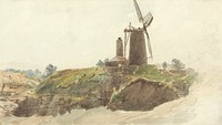 Landscape with Windmill