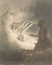 Macbeth and the Apparition of the Armed Head