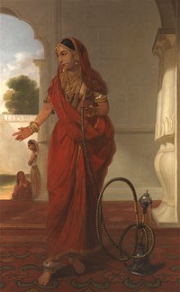 A Woman of the Court at Faizabad, India