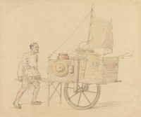 Chinese Carrier with His Sail-Set Barrow