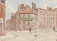 Northumberland Head Inn at Corner of Fort St. and Gun St., Spitalfields