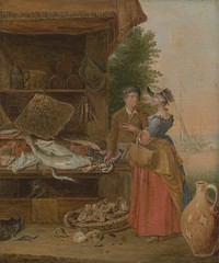 Fishmonger's stall