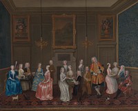 Tea Party at Lord Harrington's House, St. James's