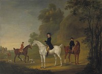 Lord Bulkeley and his Harriers, his Huntsman John Wells and Whipper-In R. Jennings