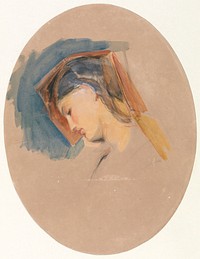 Head of a Young Woman