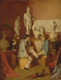 Interior of an Academy: The Critics