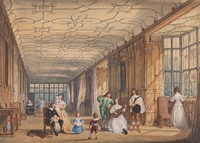 The Long Gallery, Haddon Hall, Derbyshire