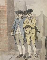 Two Schoolboys by Elias Martin