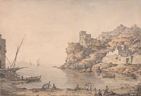The Coast Near Naples by William Marlow