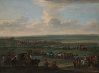 George I at Newmarket, 4 or 5 October, 1717by John Wootton