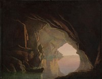 A Grotto in the Gulf of Salerno, Sunset