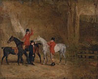 Foxhunting Scene