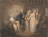 Olivia Returns to Her Family by Francis Wheatley