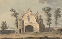 Maxstoke Priory, Warwickshire by John Inigo Richards