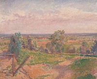 An Extensive Landscape in Yorkshire by Spencer Frederick Gore