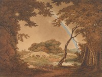Landscape with Rainbow, View near Chesterfield