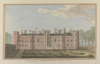 Herstmonceux Castle, East Sussex: The North Front by James Lambert of Lewes