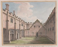 Herstmonceux Castle, East Sussex: The Chicken Court by James Lambert of Lewes