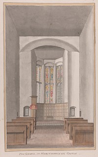 Herstmonceux Castle, East Sussex: The Chapel by James Lambert of Lewes