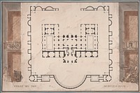 Plans of Ancient Roman Baths: Terme del Imp. Diocleziano