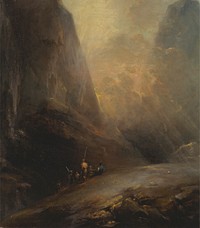 Mountain Landscape with Banditti