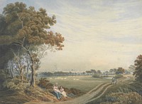 A Distant View of the City of London from St. John's Wood