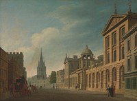 High Street, Oxford 1799, Royal Academy of Arts, London, exhibition catalogue by Thomas Malton the younger