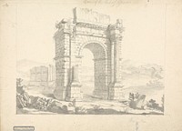 Arch and Corinthian Temple of Assuras mod. Zanfour