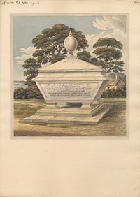 Tomb of John Eaton from Hendon Church, attributed to Daniel Lysons