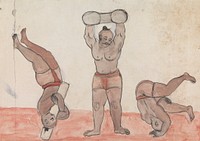 Three Jeyties Exercising