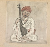 Man with a Stringed Instrument