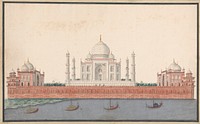 The Taj Mahal from the River