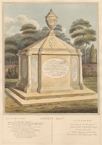 Tomb of Mrs. Elizabeth Stafford Hilliard, Elizabeth Grosier, Gregory Grosier and William Grosier