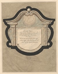 Memorial to John Mist and his wife Elizabeth from Hillingdon Church